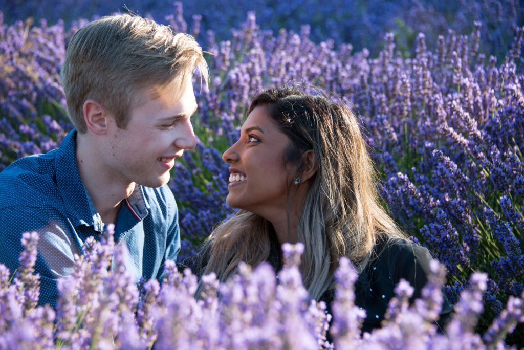 lavender provence couple